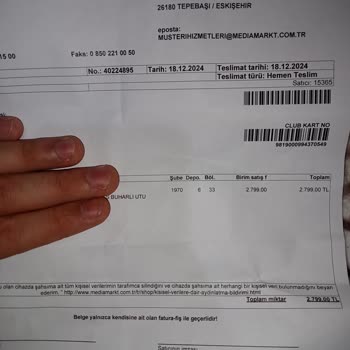 Media Markt'tan Aldığım Ütü Su Kaçırıyor Ve Değişim Yapılmıyor