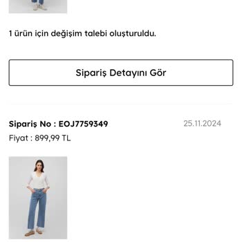 Mavi'de Beden Değişimi Ve İade Sorunu