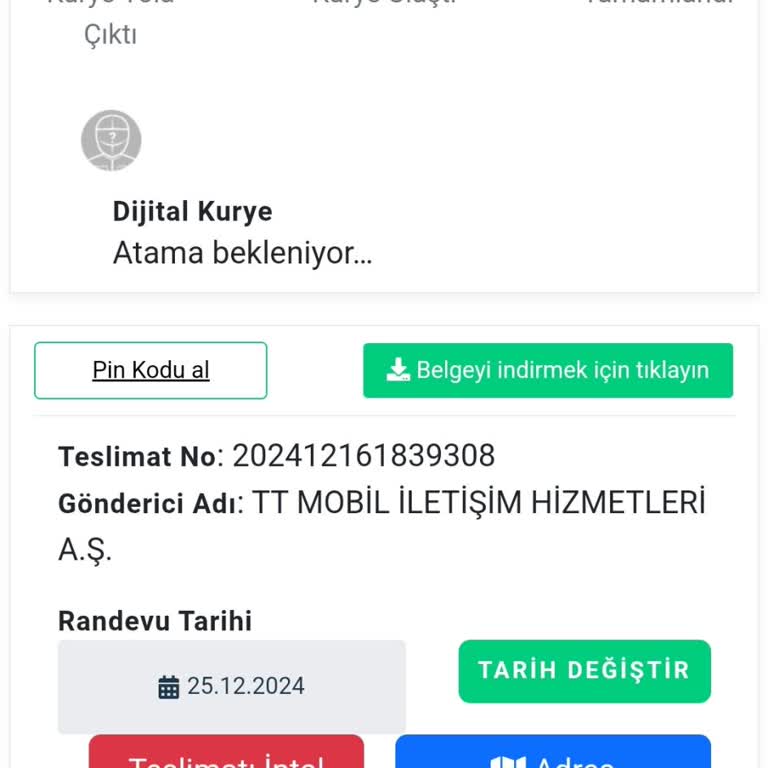 Teslimat Gecikmesi Ve İletişim Eksikliği