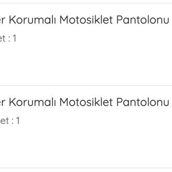 Fiyat Güncellemesiyle Şaşırtan Motosiklet Pantolonu Alışverişi