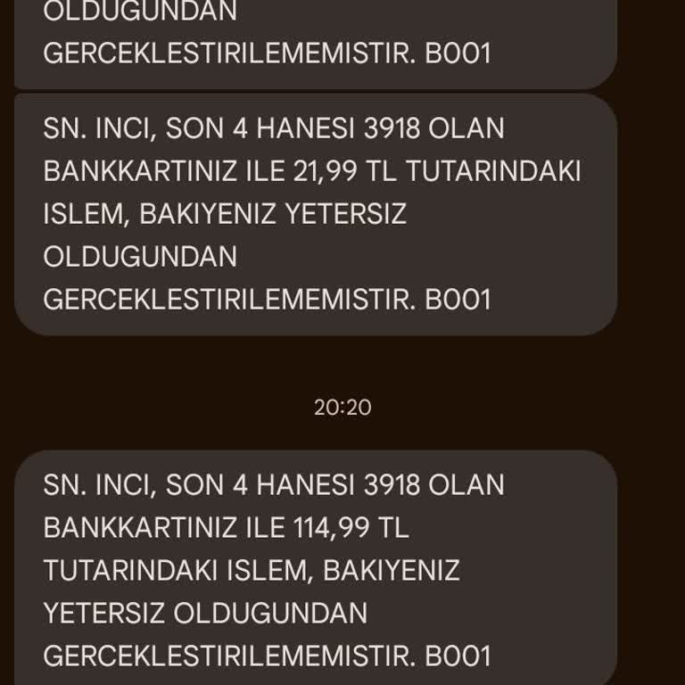 İzinsiz Para Çekim Denemesi