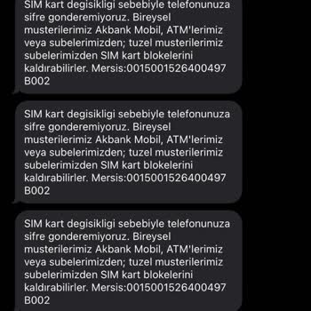 Akbank Ek Kart Sorunu: SMS Şifresi Gelmiyor