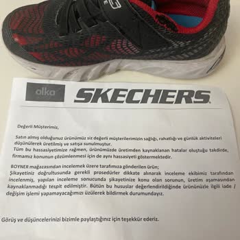 Skechers Ayakkabı Kalitesi Ve Boyner Müşteri Hizmetleri Hayal Kırıklığı
