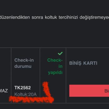 Hamile Yolcuya Yanlış Koltuk Ataması