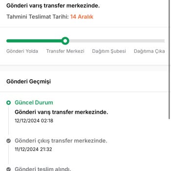 Aras Kargo İle Teslimat Kabusu