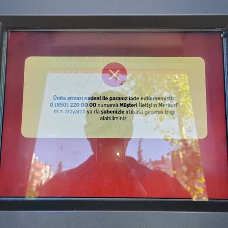 ATM'de Yutulan Para Ve Mağduriyet