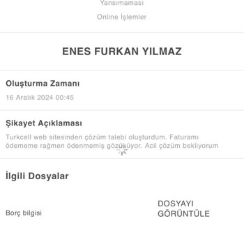 Ödenmiş Faturaya Rağmen Hattım Haksız Yere Kapandı!