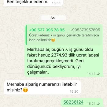 İade Sürecinde Sorunlar Ve Müşteri İlgisizliği