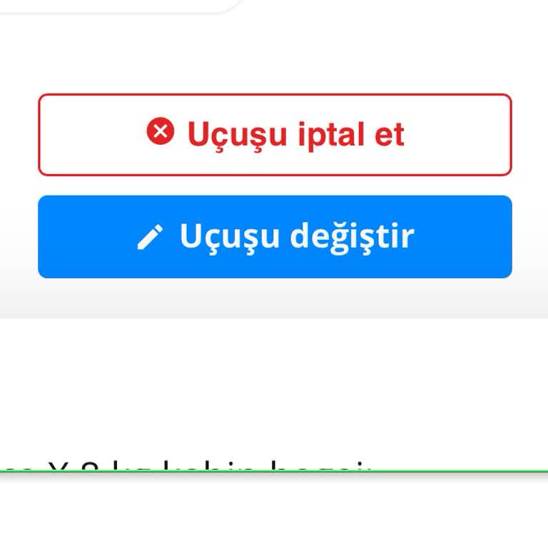 Uçak Bileti Değişiminde İletişim Sorunu