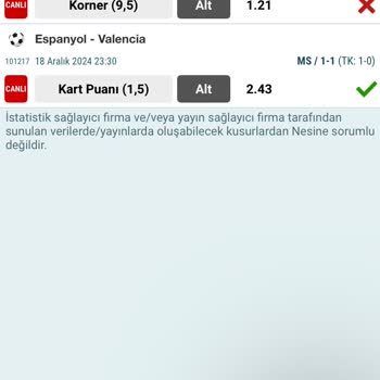 Kazanan Kuponumun Yanlış Sonuçlandırılması