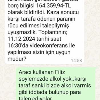Sigorta Şirketinin Haksız Faiz Uygulaması Ve İftira İddiaları
