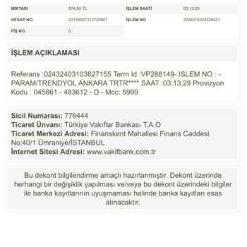 Trendyol Ve Banka Arasında Kaybolan İade Ücreti