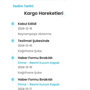 Kargoist İle Sürekli Geciken Teslimatlar