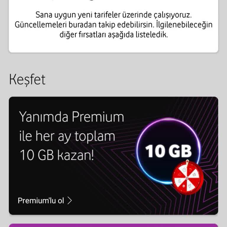 Vodafone Taahhüt Yenileme Ve Uygun Tarife Sorunu