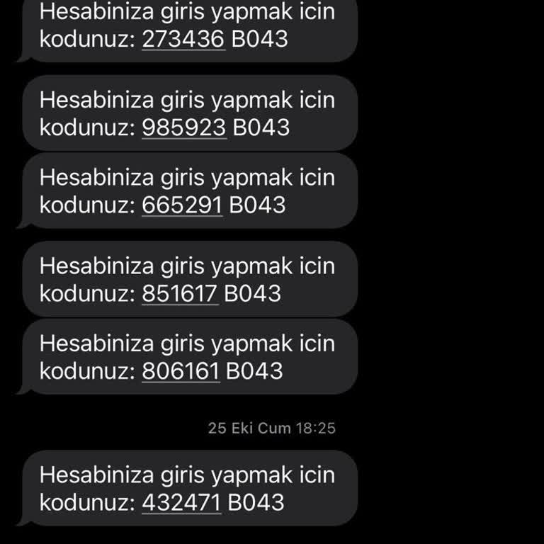 Yetkisiz SMS Doğrulama Kodu Ve Sürekli Spam Mesaj Sorunu