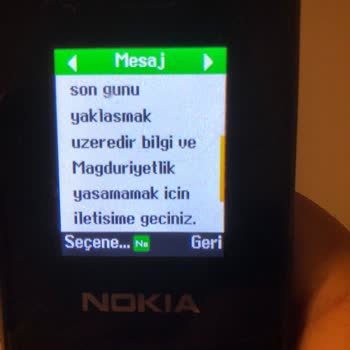 Asılsız Mesajlarla Karşı Karşıya Kaldım