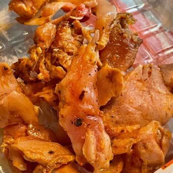 Pişmemiş Tavuk Döner Şoku