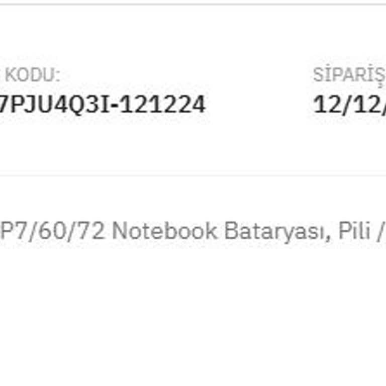 Sipariş Verildi Ama Ürün Kargoya Verilmedi