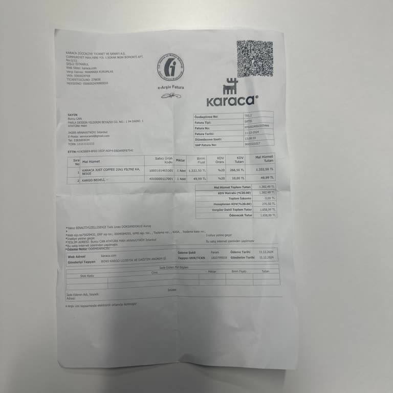 Hediye Gelen Kahve Makinesi İçin Değişim Talebi Sorunu