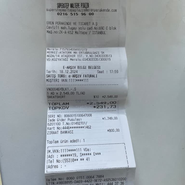 Yanlış İade Süresi Bilgisiyle Mağduriyet
