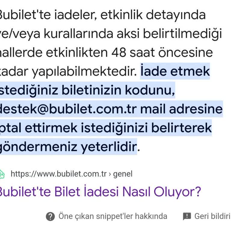 Bubilet İade Sorunu: Cenaze Sebebiyle Bilet İadesi Yapılmıyor