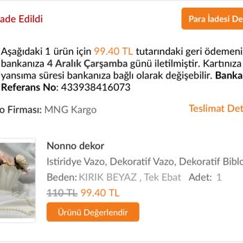 Yanlış İade Kodu Mağduriyeti