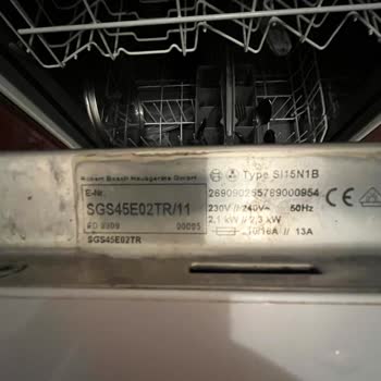 Bosch Bulaşık Makinesi Sepetleri Neden Paslanıyor