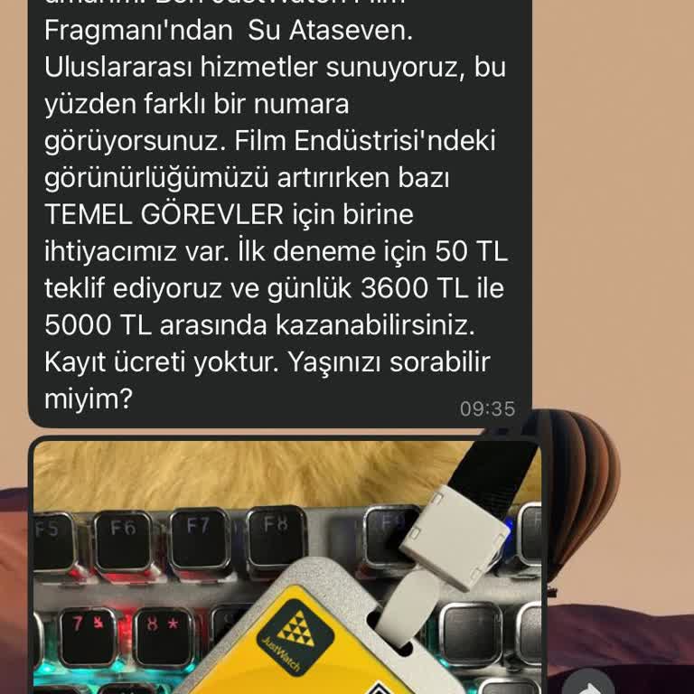 WhatsApp Üzerinden Gelen Şüpheli Mesaj Ve Güvenlik Endişesi