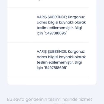 Yanlış Adres Ve İade Sorunu