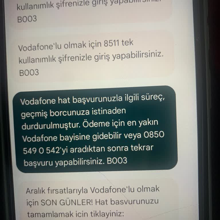 Vodafone Hat Taşıma Sürecinde Yaşanan Sorunlar