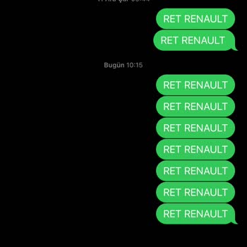 Renault'tan İstenmeyen Mesajlar: SMS Onayı Sorunu