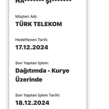 Teslimat Sorunu Ve Mağduriyet