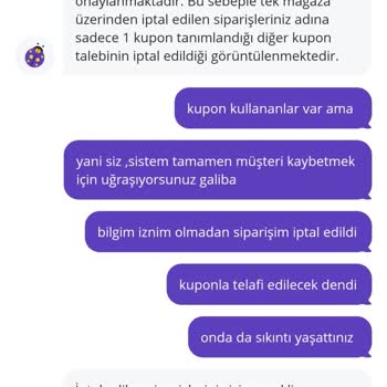 İzinsiz İptal Ve Eksik Telafi Kuponları