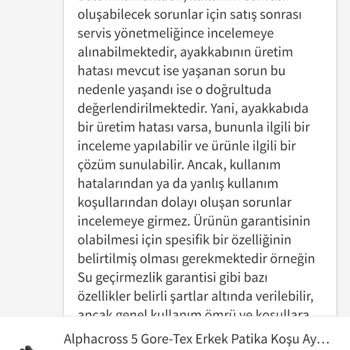 Garanti Süresi Dolan Ayakkabı İçin Çözüm Bulunamıyor