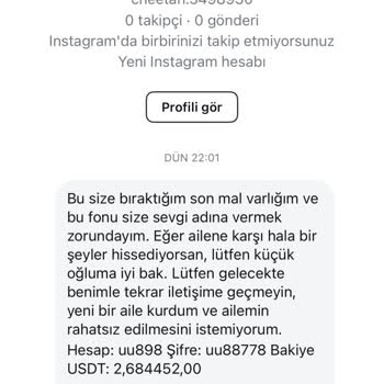 Instagram Rızam Dışında Kullanılan Bilgiler Ve Sorumluluk Reddi!