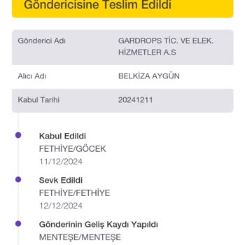 Kargom Teslim Edilmeden Başkasına Verildi