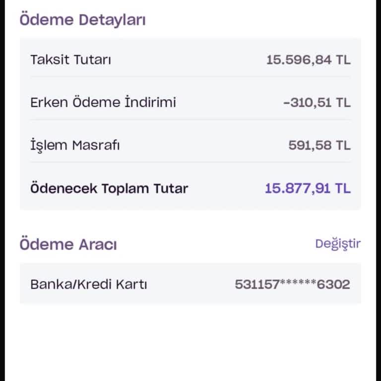 Beklenmedik İşlem Ücreti Şoku