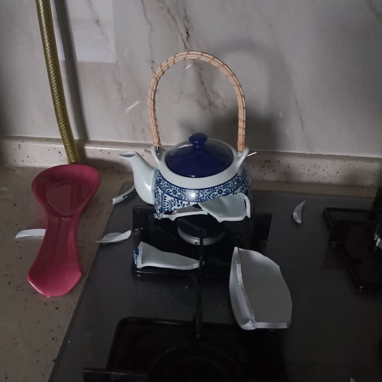 Isıya Dayanıklı Olmayan Çaydanlık Şoku