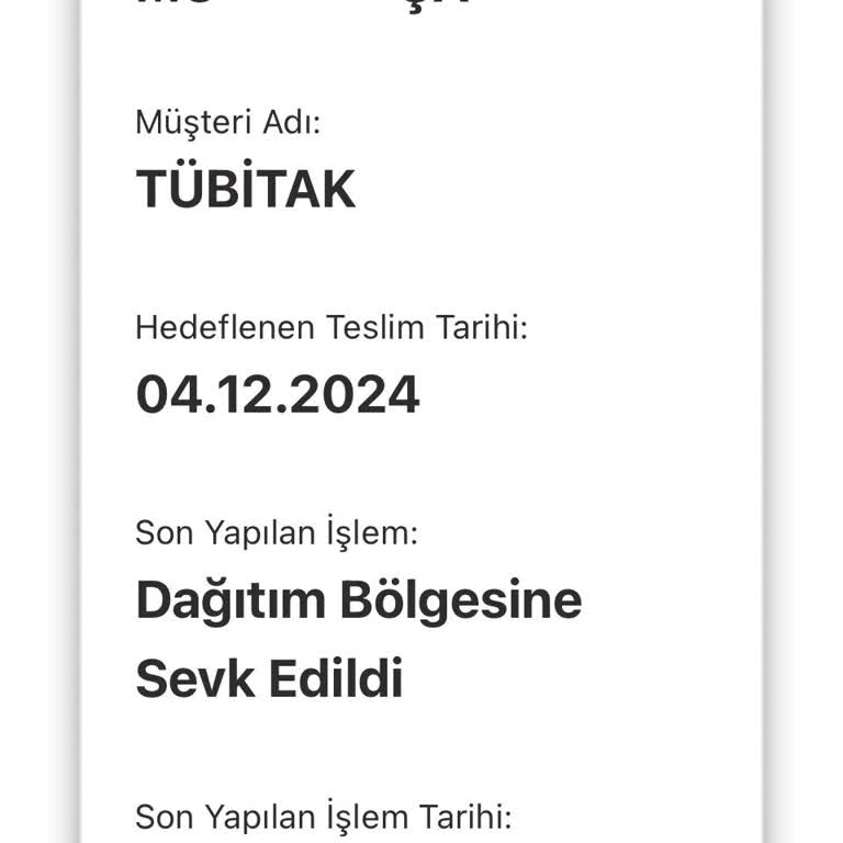 Mühür Teslimatında Sürekli Gecikme Ve İletişim Sorunları