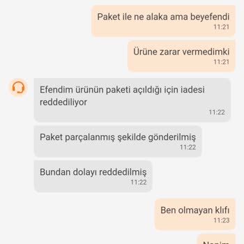 Trendyol'da İade Sorunu Ve Müşteri Hizmetleri Engeli