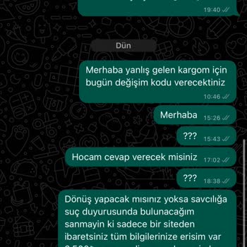 Yanlış Ürün Ve İade Sorunu