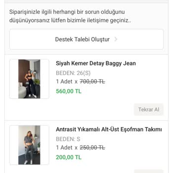 Kıyafet Siparişimde Yaşadığım Gecikme Sorunu