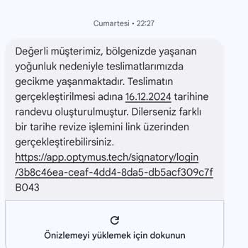 Teslimat Gecikmesi Ve Müşteri Memnuniyetsizliği