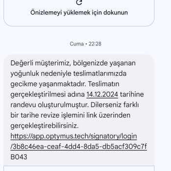 Teslimat Gecikmesi Ve Müşteri Memnuniyetsizliği