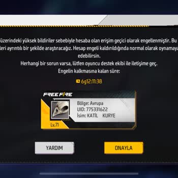 Haksız Ban Sorunu Ve Hesap İnceleme Talebi