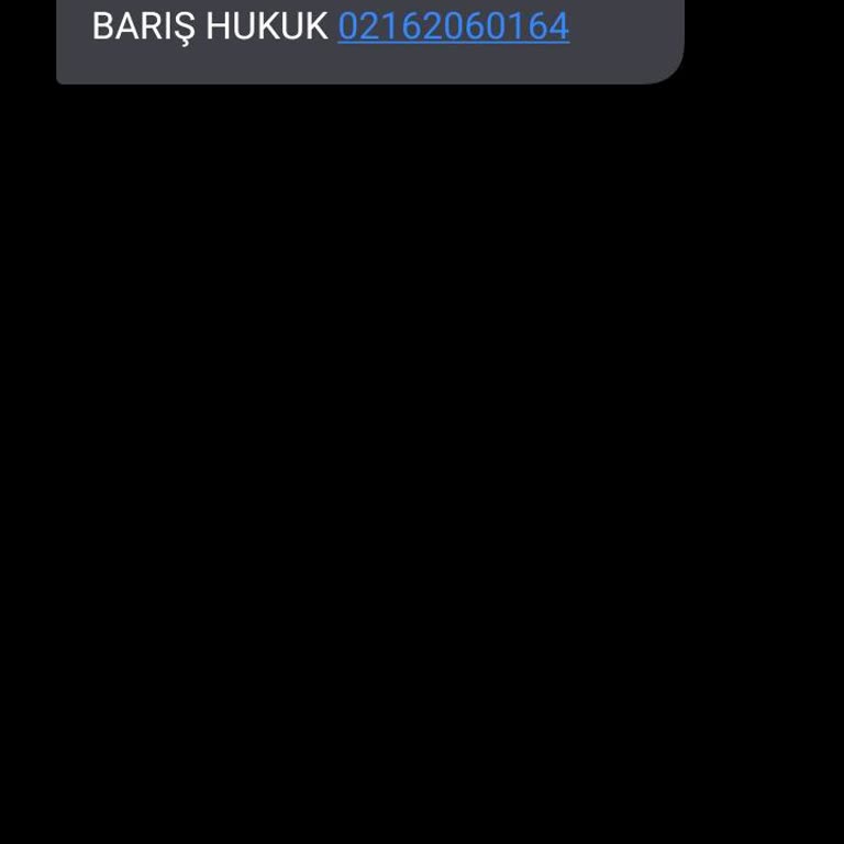 Bariş Hukuk Adına Gelen Dava Mesajı