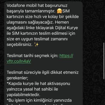 Vodafone Hat Taşıma İşleminde Yaşanan Gecikme Ve Müşteri Hizmetleri Sorunu