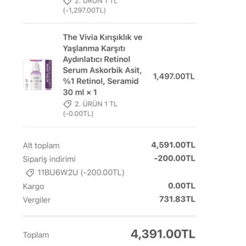 Vivia'dan Sipariş Teslimatında İletişim Sorunu