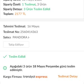 Pandora Altın Kaplama Ürünlerde Hayal Kırıklığı