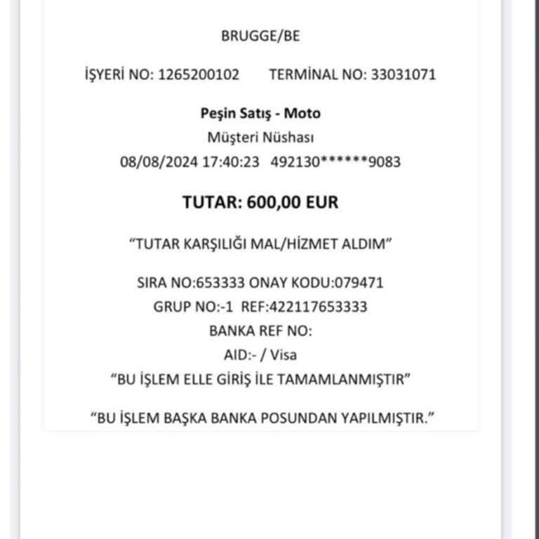 Vize Sorunu Nedeniyle İptal Edilen Rezervasyonun Ücreti İade Edilmiyor